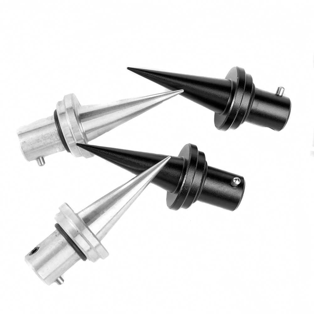 Bipod Rifle Mount - 2 Stück V8 Zweibein-Spikes Fußhalter Adapter