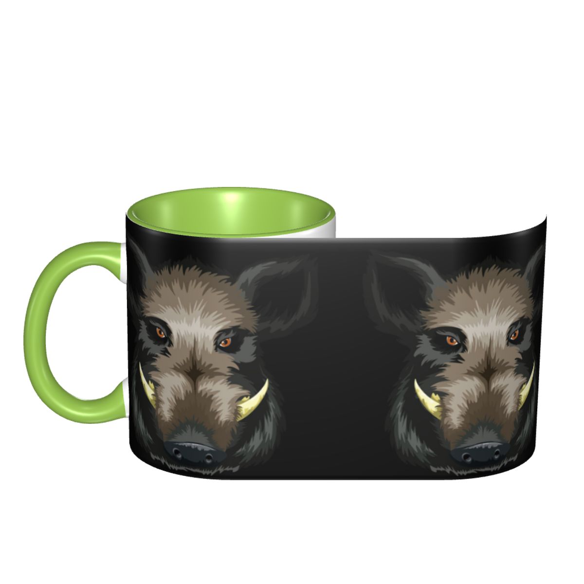 Wildman Hunting & Outdoor Polokwane - Lustige Wildschwein-Jagd-Tasse, witzige Keramik-Kaffeetassen, Teetassen, Milchbecher,