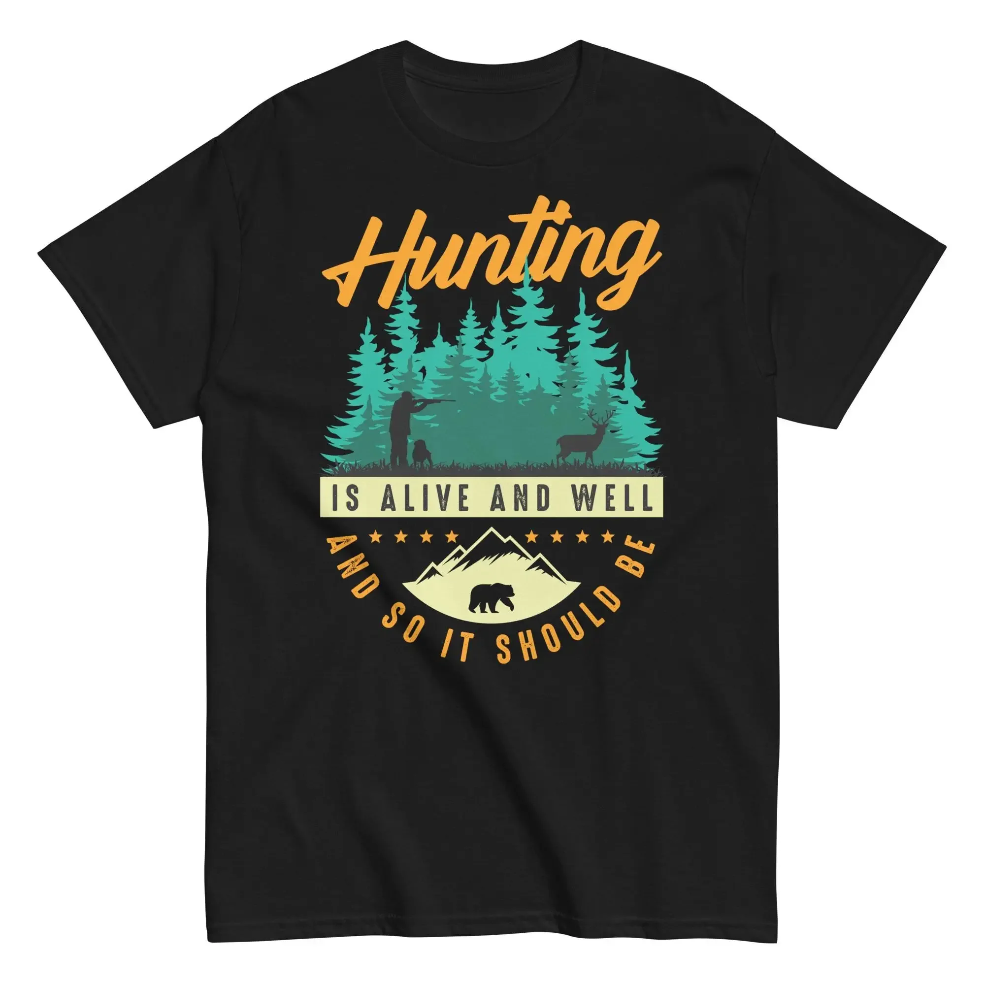 Wildman Hunting & Outdoor Polokwane - Ich Sollte Jagen gehen T-Shirt Hirsch