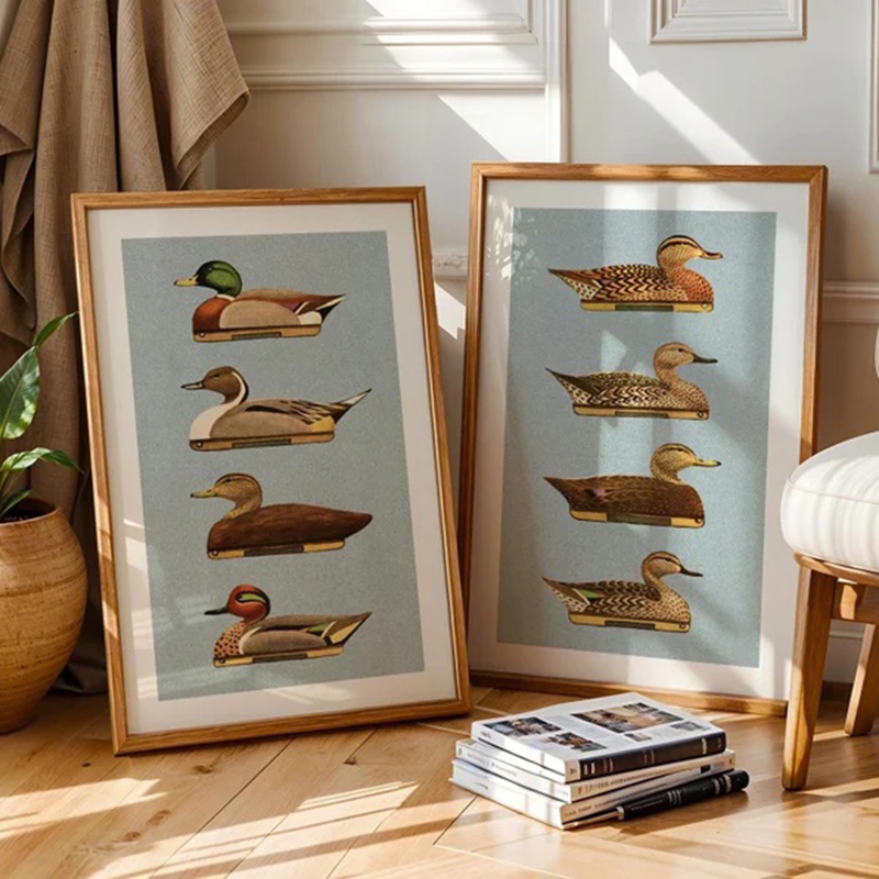 Outdoor Hunting Paintings - Poster Outdoorsy Wanddrucke Home Office Dekor
