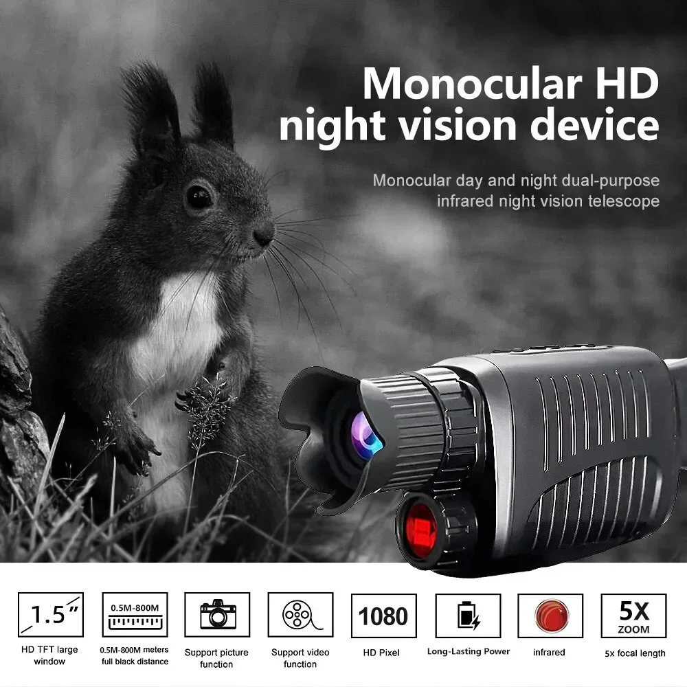1080P HD-Monokular-Nachtsicht  – Outdoor Hunting Range Bewertung und Preis