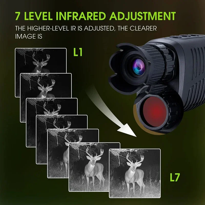 1080P HD-Monokular-Nachtsicht  – Outdoor Hunting Range Bewertung und Preis