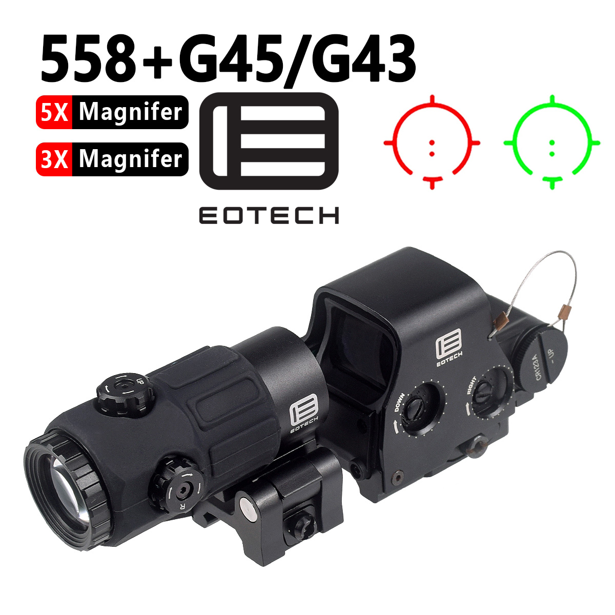 EOTECH G43 G33 G45 3X 5X Vergr – Outdoor Hunting Range Bewertung und Preis