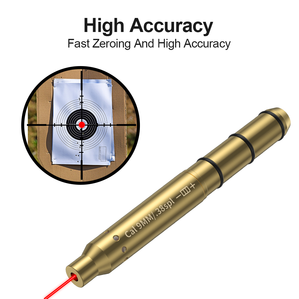 9MM/38SPL Red Laser Boresighte – Outdoor Hunting Range Bewertung und Preis